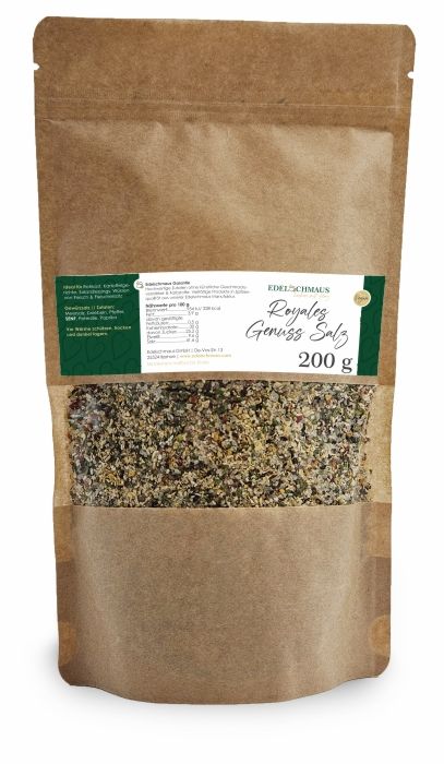 Royales Genuss Salz im Kraftbeutel